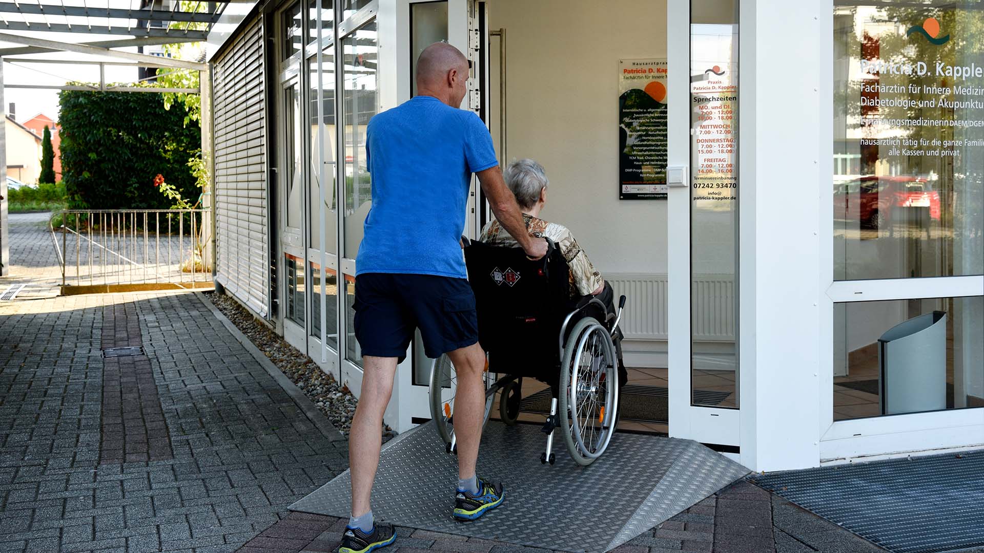 Barrierefreier Zugang zur Praxis Barrierefreier Zugang zur Praxis